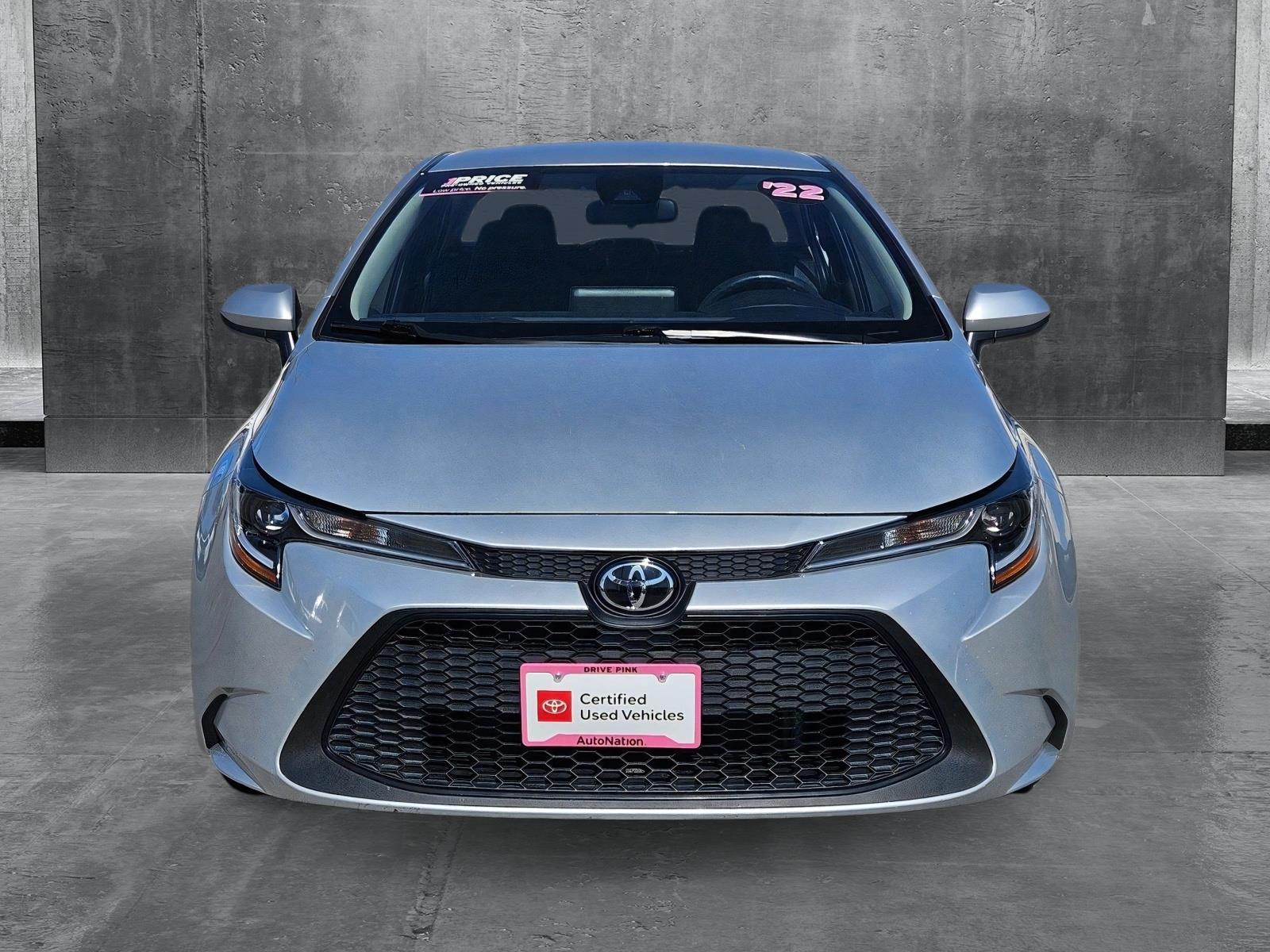 Used 2022 Toyota Corolla LE with VIN 5YFEPMAE7NP369731 for sale in Las Vegas, NV