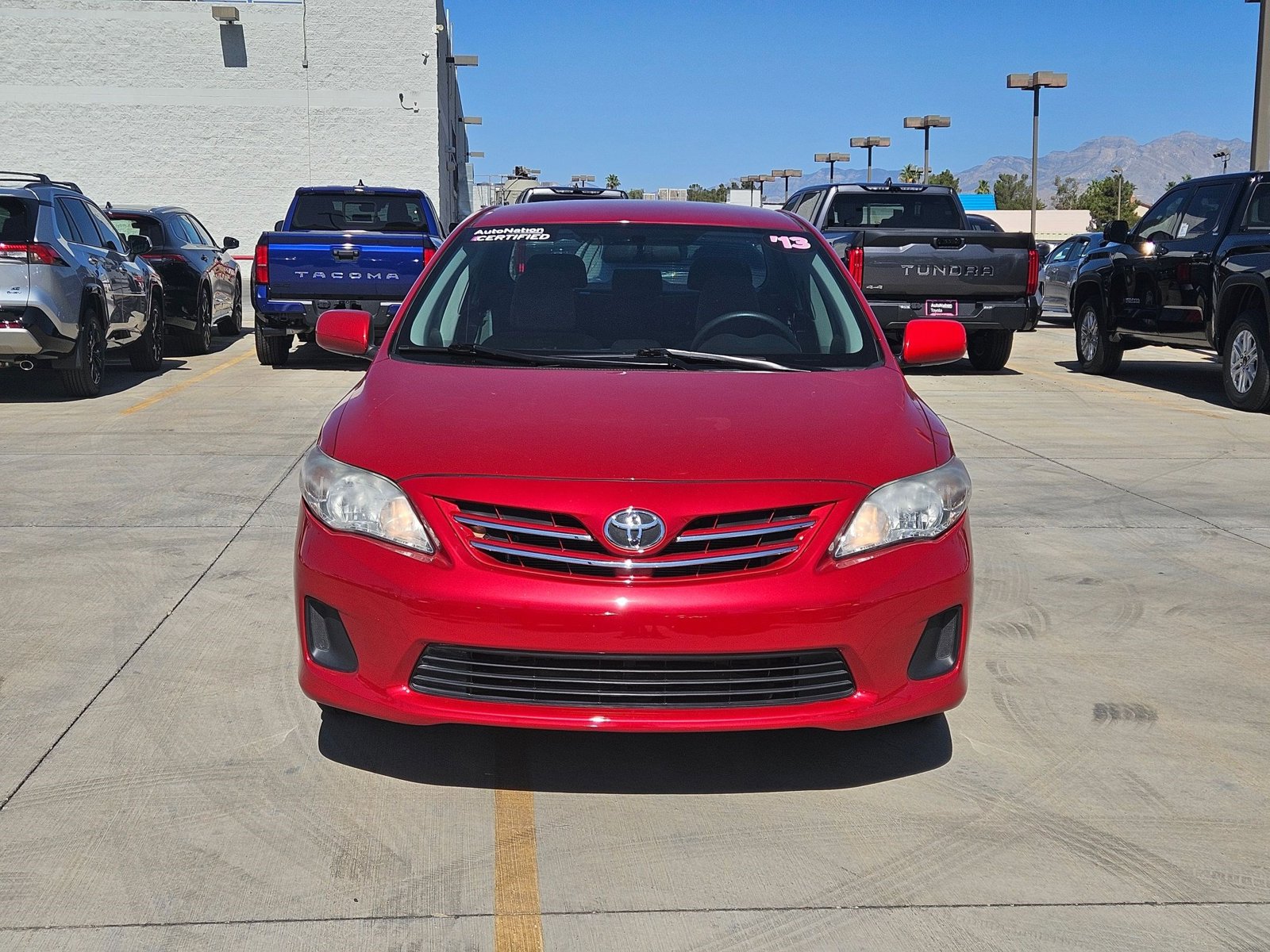 Used 2013 Toyota Corolla LE with VIN 5YFBU4EE3DP112361 for sale in Las Vegas, NV