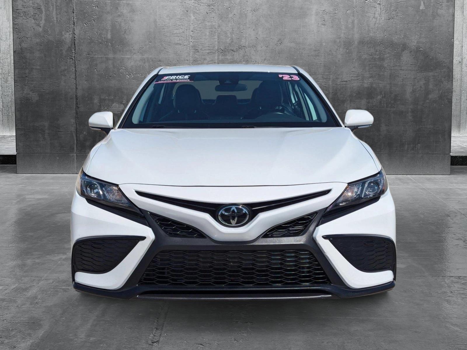 Used 2023 Toyota Camry SE with VIN 4T1G11AK2PU836263 for sale in Las Vegas, NV