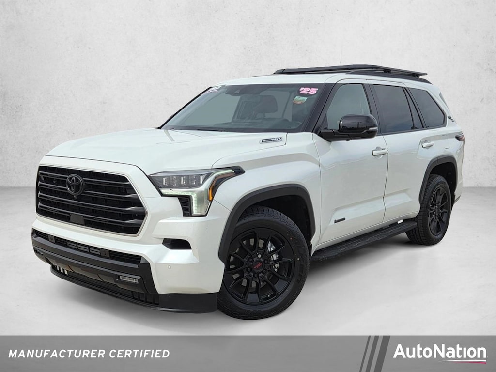 Certified 2025 Toyota Sequoia Limited SUV