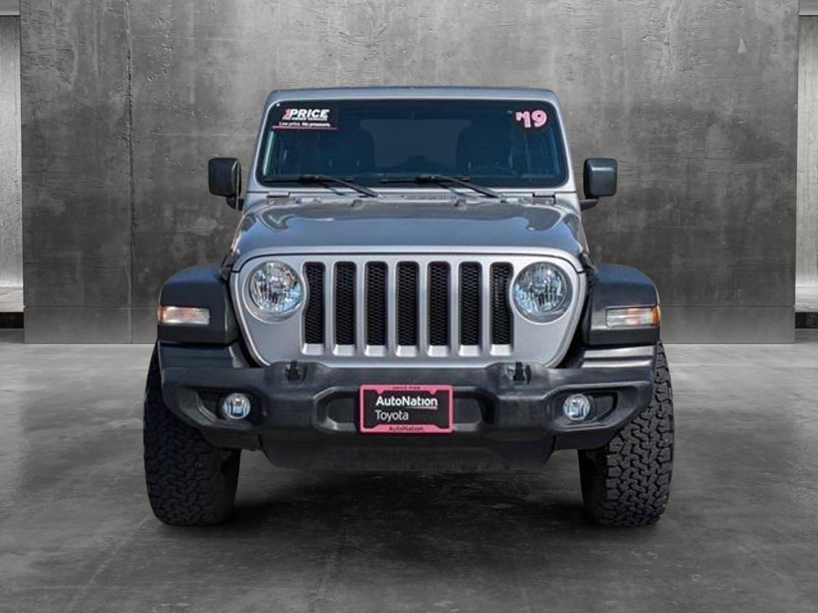 Used 2019 Jeep Wrangler Unlimited Sport S with VIN 1C4HJXDN8KW649737 for sale in Las Vegas, NV