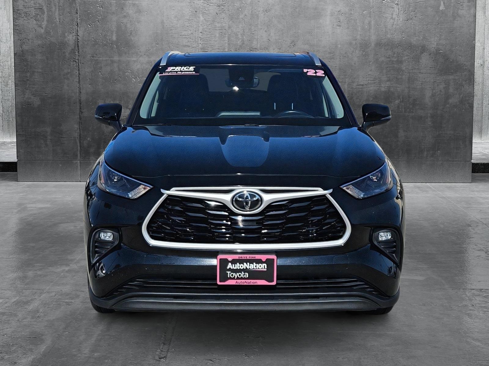 Certified 2022 Toyota Highlander XLE with VIN 5TDGZRAH4NS103584 for sale in Las Vegas, NV