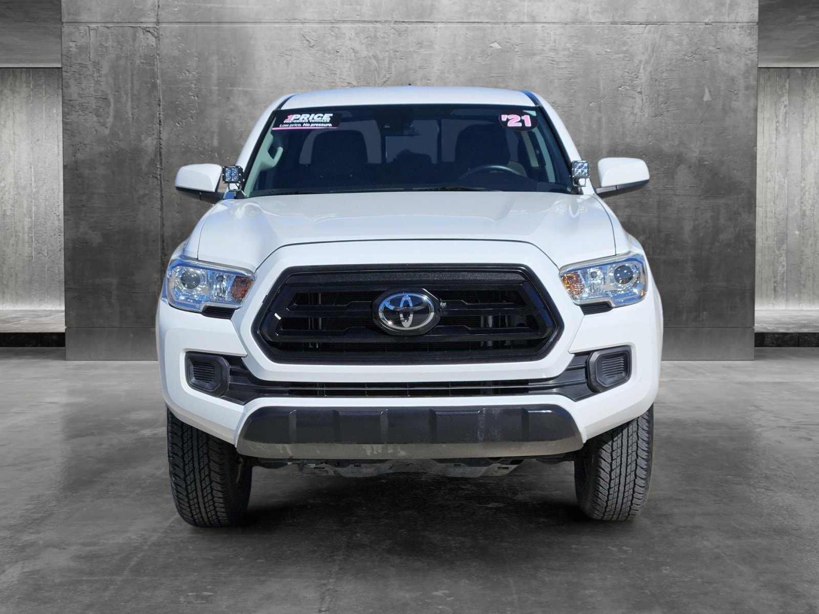 Certified 2021 Toyota Tacoma SR with VIN 3TMCZ5AN3MM401345 for sale in Las Vegas, NV