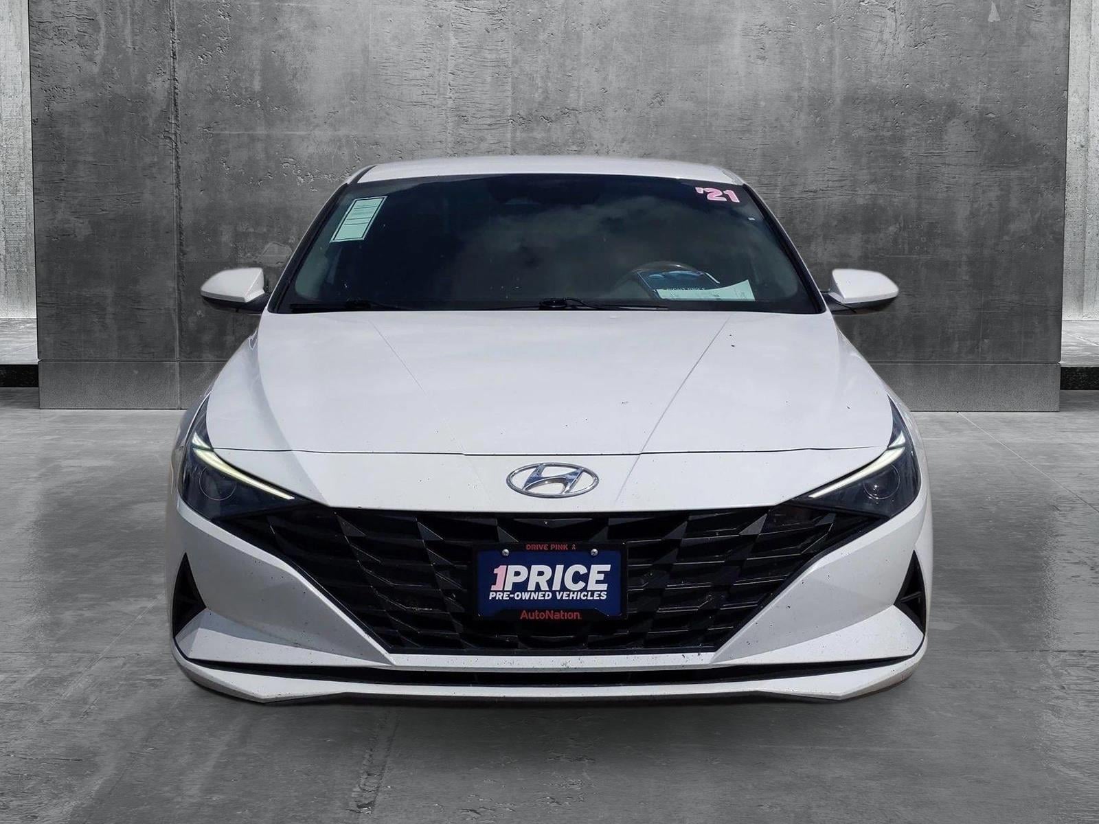 Used 2021 Hyundai Elantra SEL with VIN 5NPLM4AG1MH032579 for sale in Austin, TX