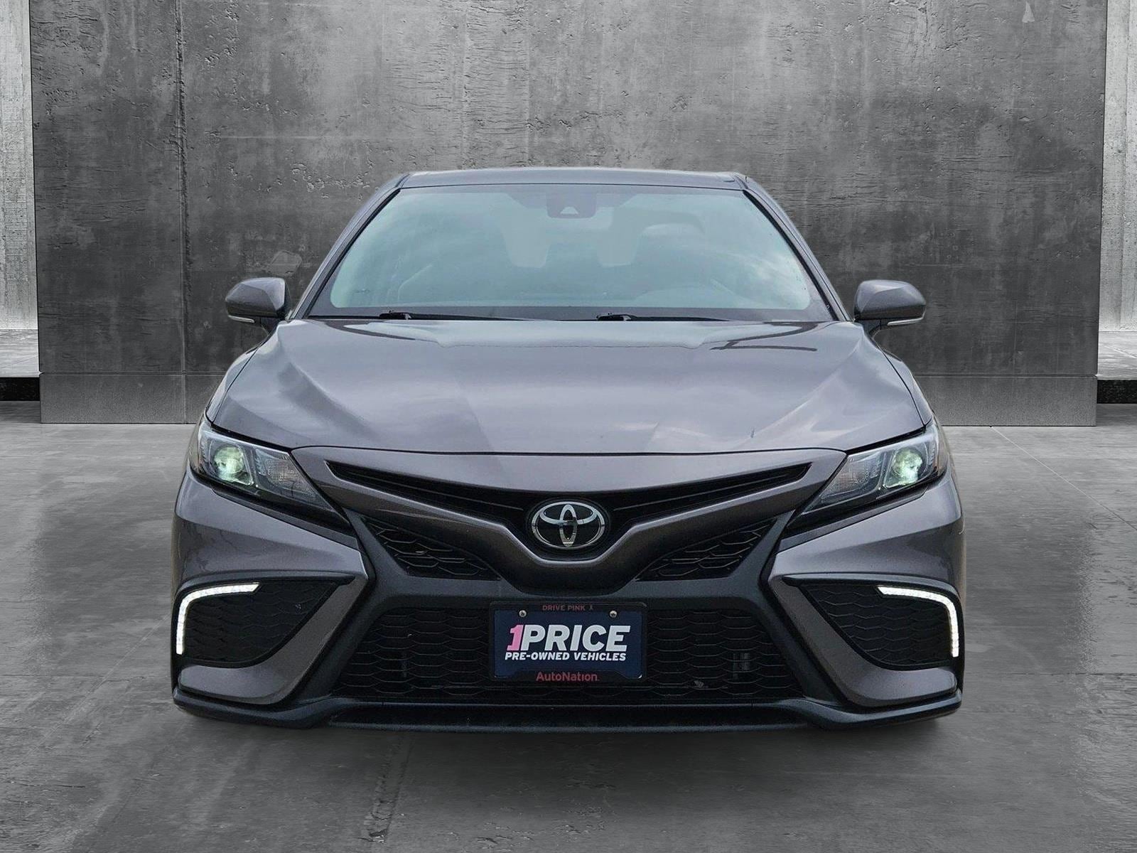 Used 2023 Toyota Camry SE with VIN 4T1G11AK4PU816161 for sale in Austin, TX