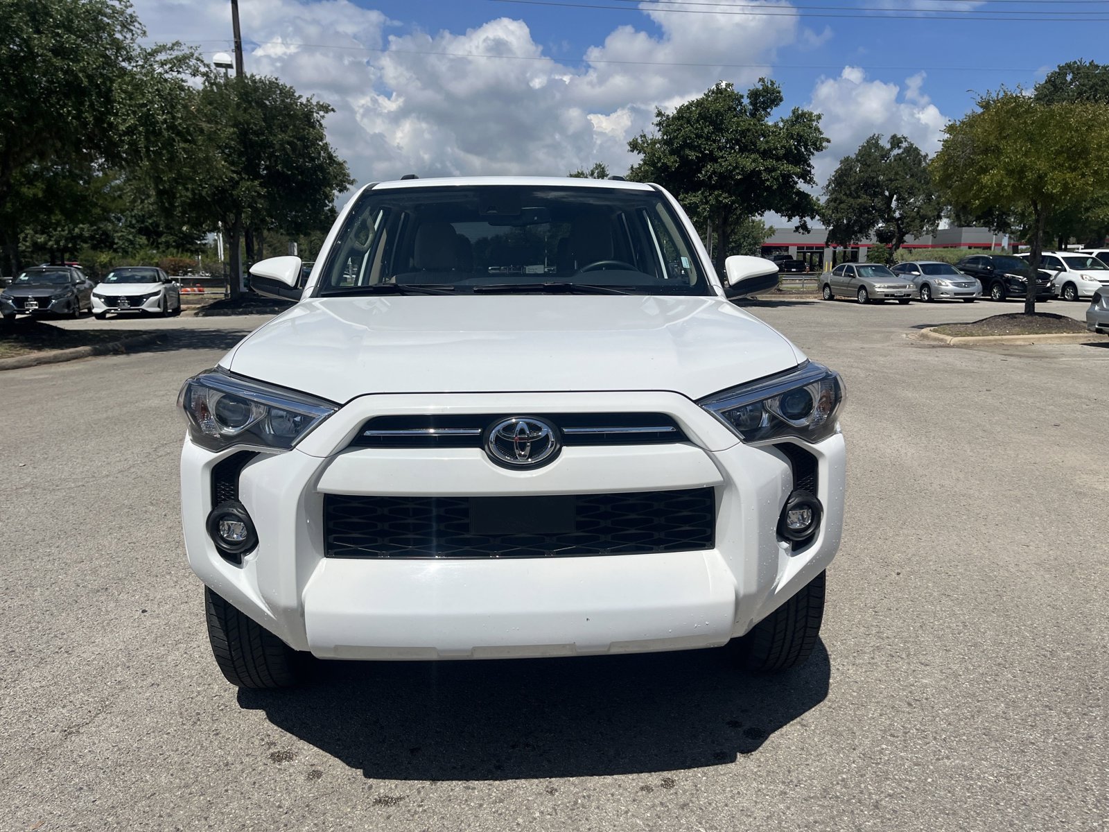 Used 2023 Toyota 4Runner SR5 with VIN JTEEU5JR2P5285264 for sale in Austin, TX