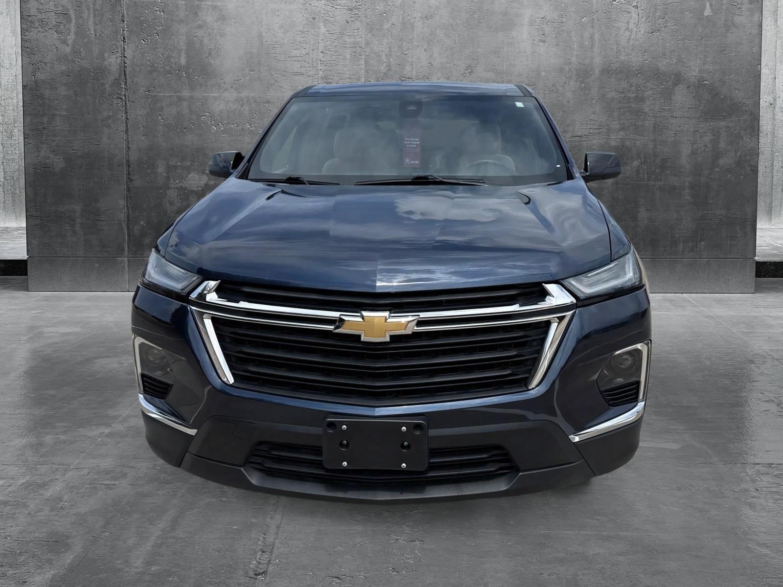 Used 2023 Chevrolet Traverse LS with VIN 1GNERFKW4PJ257738 for sale in Austin, TX