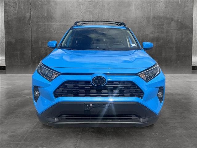 Used 2021 Toyota RAV4 XLE Premium with VIN JTMC1RFV6MD522535 for sale in Austin, TX