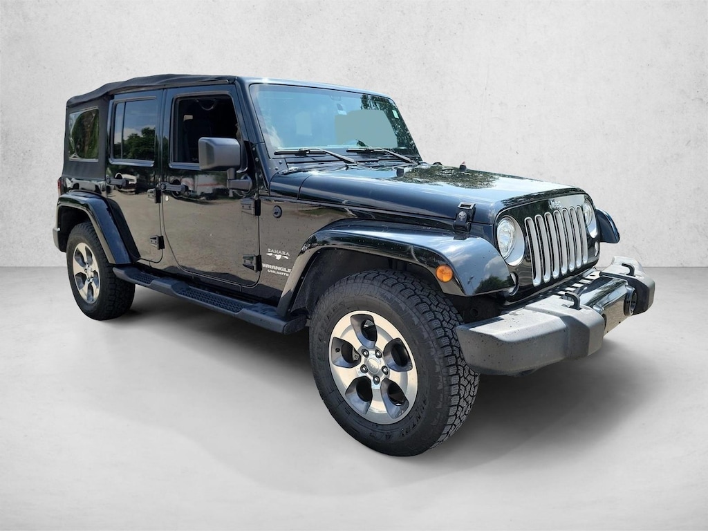 Used 2017 Jeep Wrangler JK Unlimited Sahara 4x4 SUV