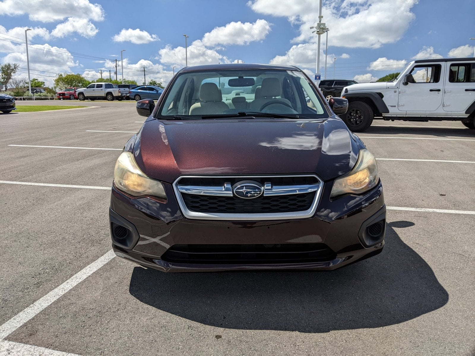 Used 2012 Subaru Impreza 2.0I Premium with VIN JF1GJAB68CG010392 for sale in Austin, TX