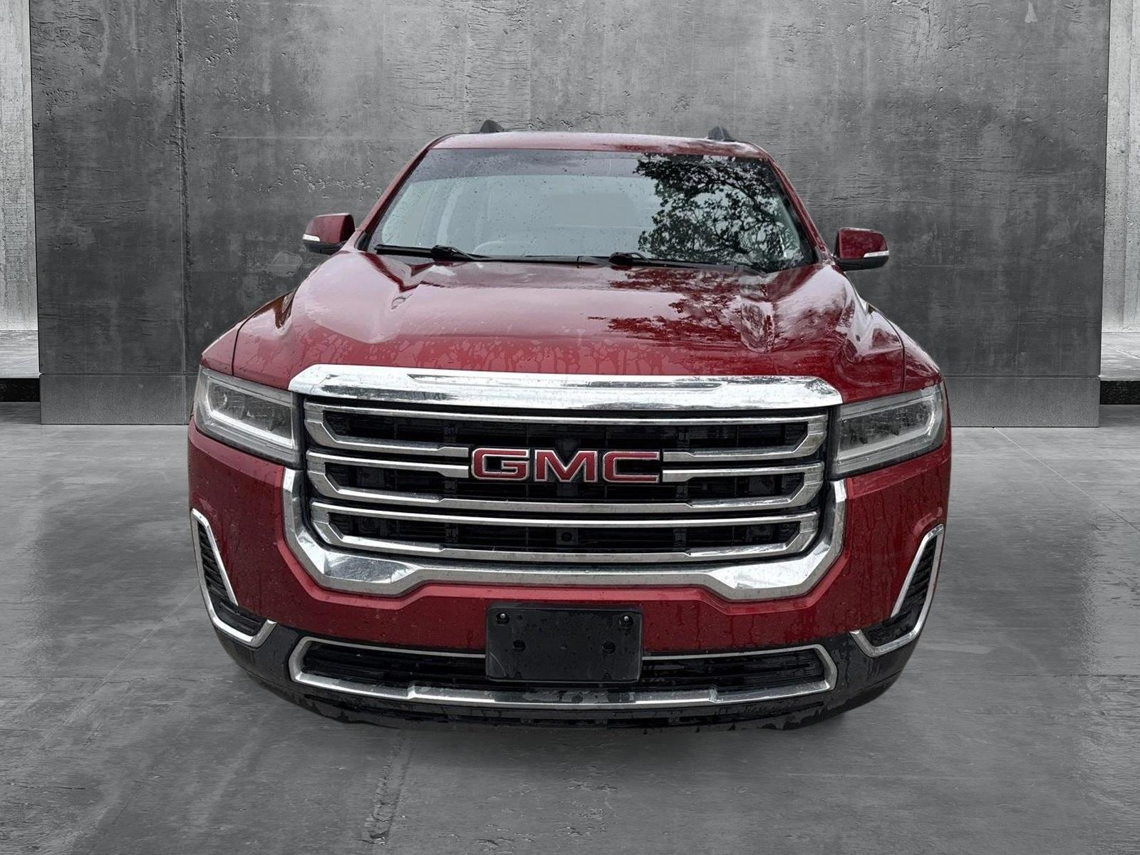 Used 2021 GMC Acadia SLE with VIN 1GKKNKLA8MZ219112 for sale in Austin, TX