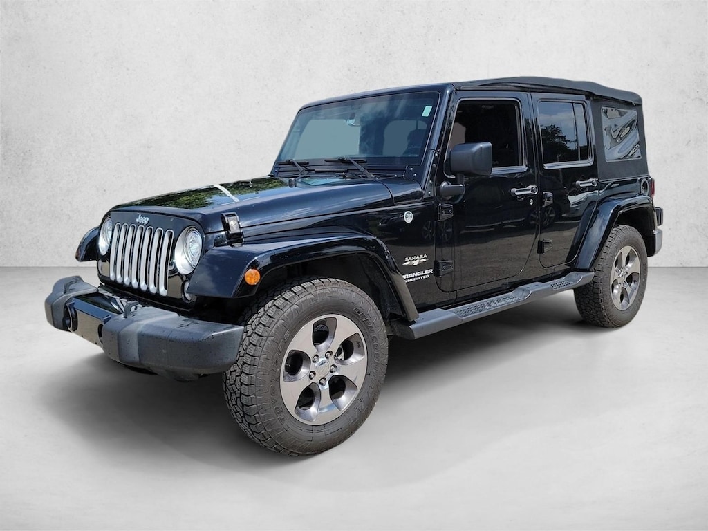 Used 2017 Jeep Wrangler JK Unlimited Sahara 4x4 SUV