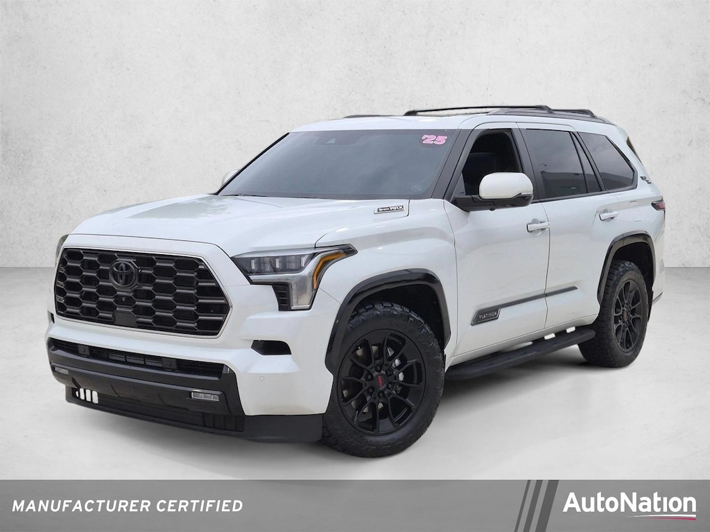 Certified 2025 Toyota Sequoia Platinum SUV