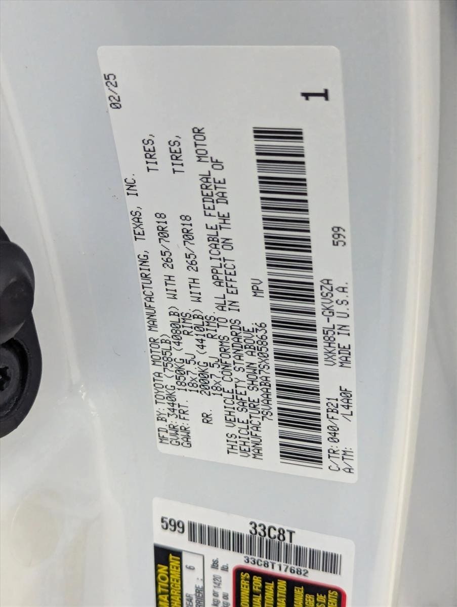 2025 Toyota Sequoia SR5 - Photo 25