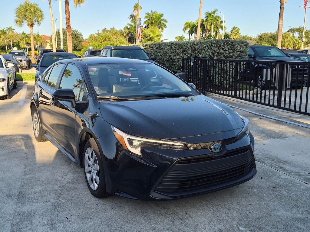 Used 2024 Toyota Corolla Hybrid LE Sedan