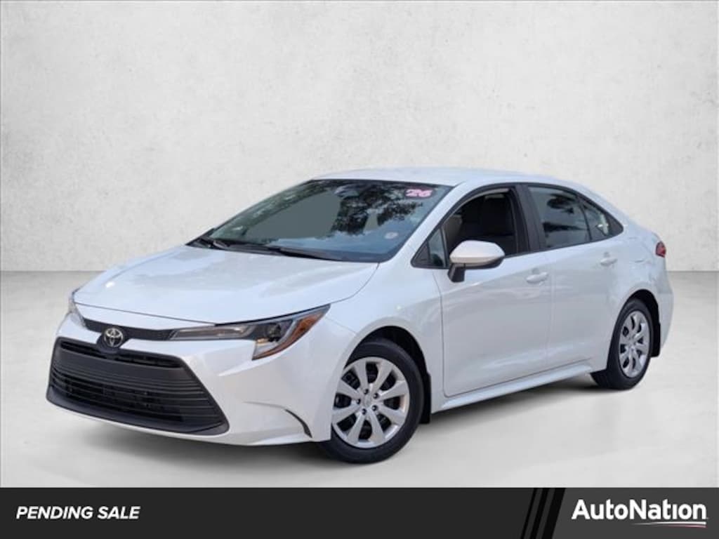 Certified 2026 Toyota Corolla LE Sedan