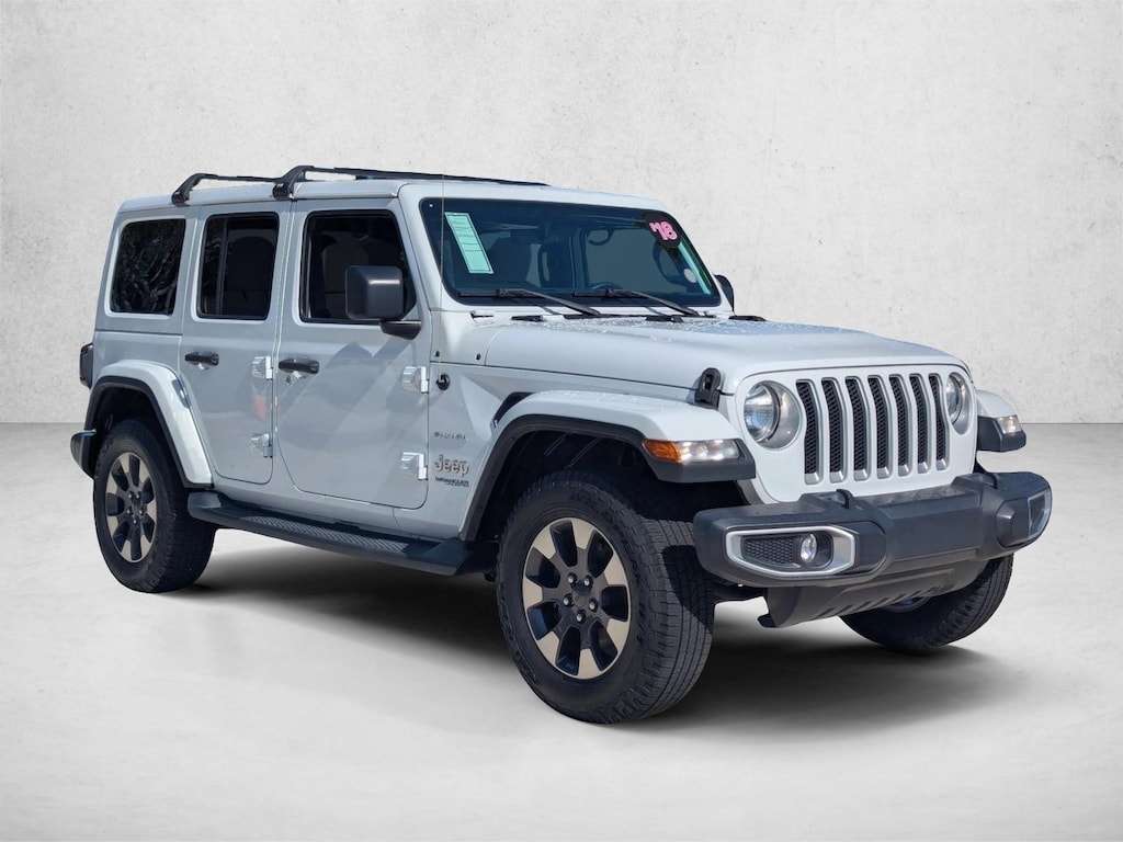 Used 2018 Jeep Wrangler Unlimited Sahara 4x4 SUV