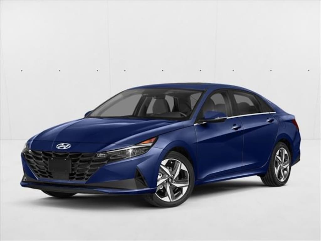 Used 2023 Hyundai Elantra HEV Blue Sedan