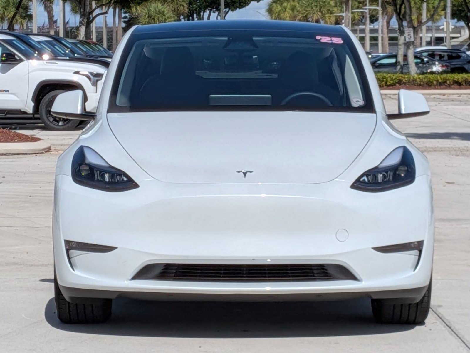 Used 2025 Tesla Model Y Long Range with VIN 7SAYGAEE7SF290737 for sale in Kansas City