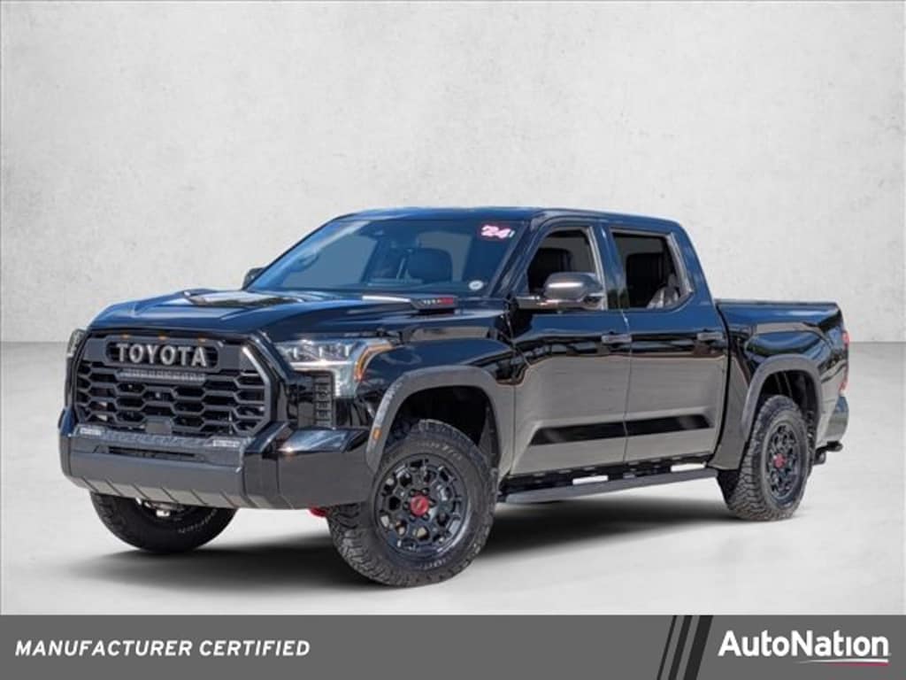 Certified 2024 Toyota Tundra i-FORCE MAX TRD Pro Truck CrewMax