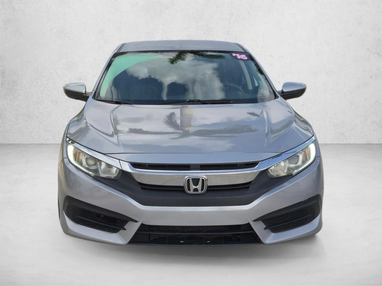 Used 2016 Honda Civic LX with VIN 19XFC2F53GE085014 for sale in Davie, FL
