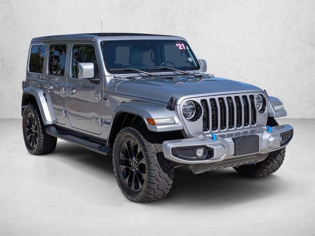 Used 2021 Jeep Wrangler 4xe Sahara SUV