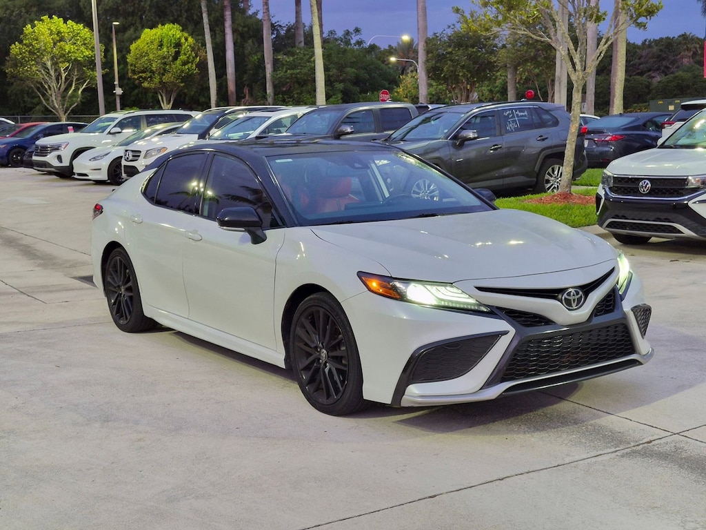 Used 2021 Toyota Camry XSE Sedan