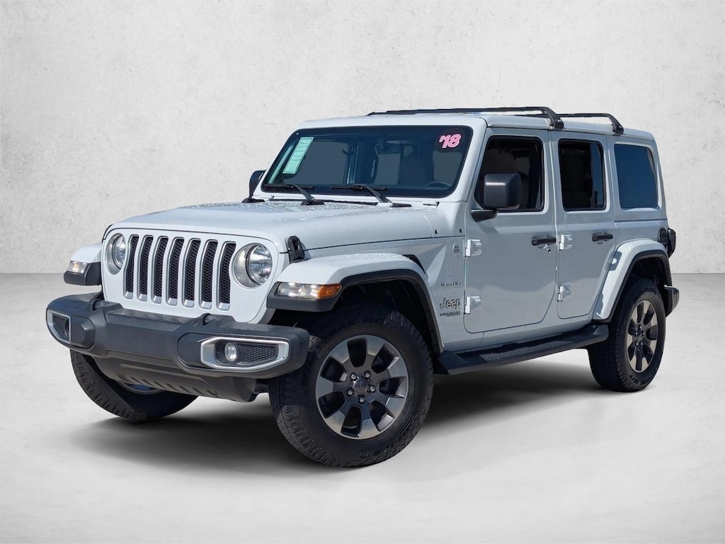 Used 2018 Jeep Wrangler Unlimited Sahara 4x4 SUV