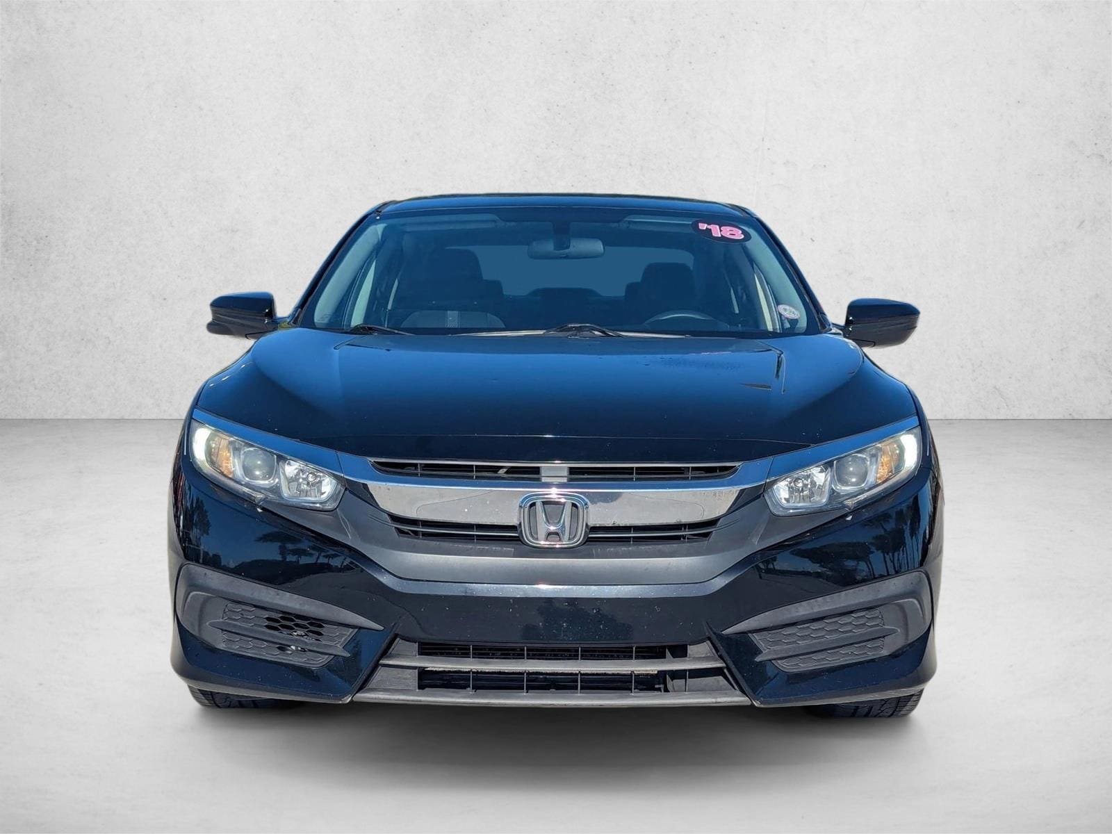 Used 2018 Honda Civic EX with VIN 2HGFC2F76JH567345 for sale in Davie, FL