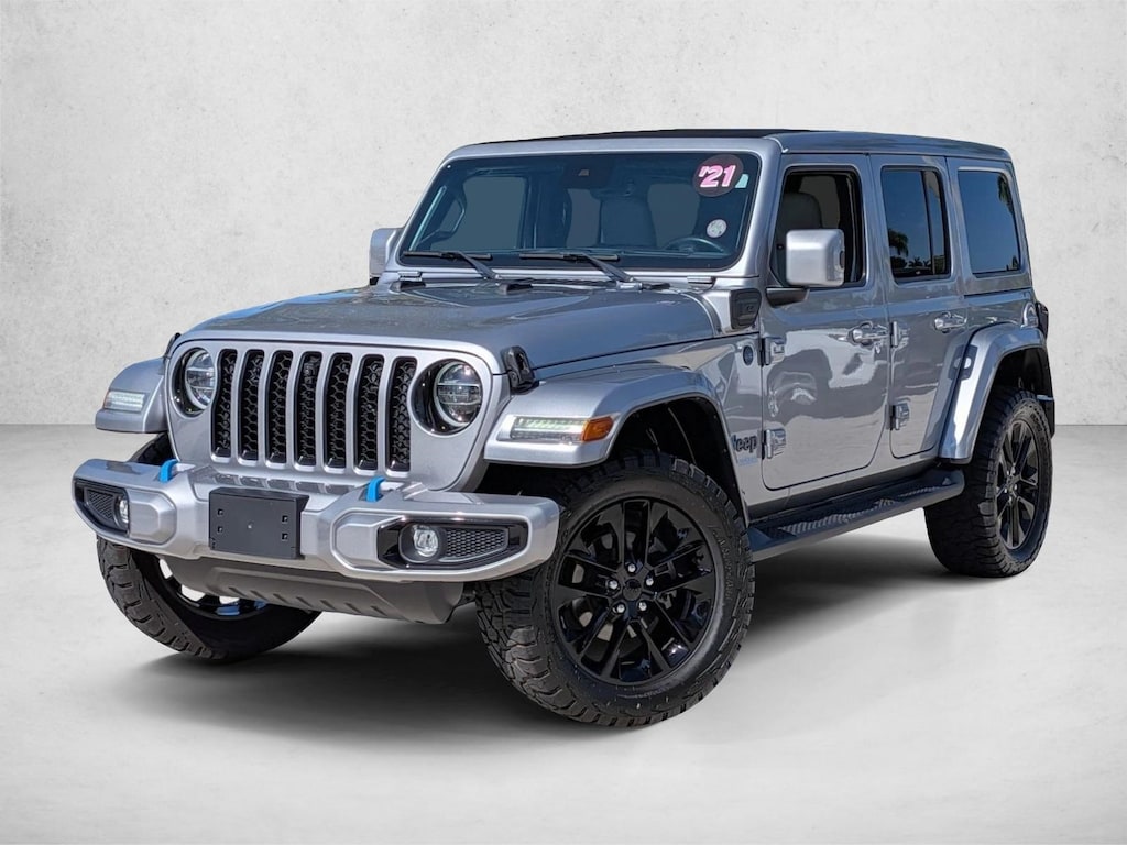 Used 2021 Jeep Wrangler 4xe Sahara SUV