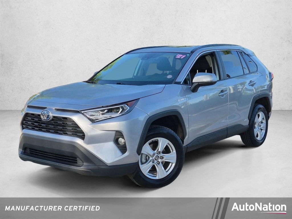 Certified 2021 Toyota RAV4 Hybrid XLE SUV
