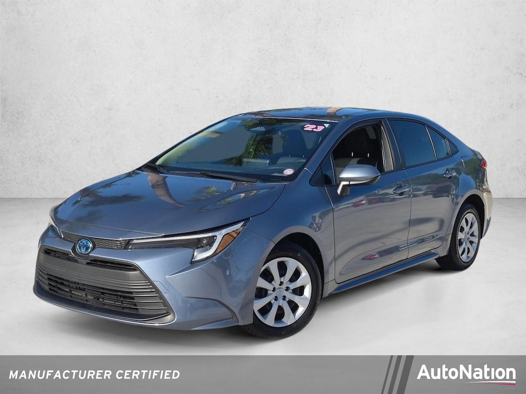 Certified 2023 Toyota Corolla Hybrid LE Sedan