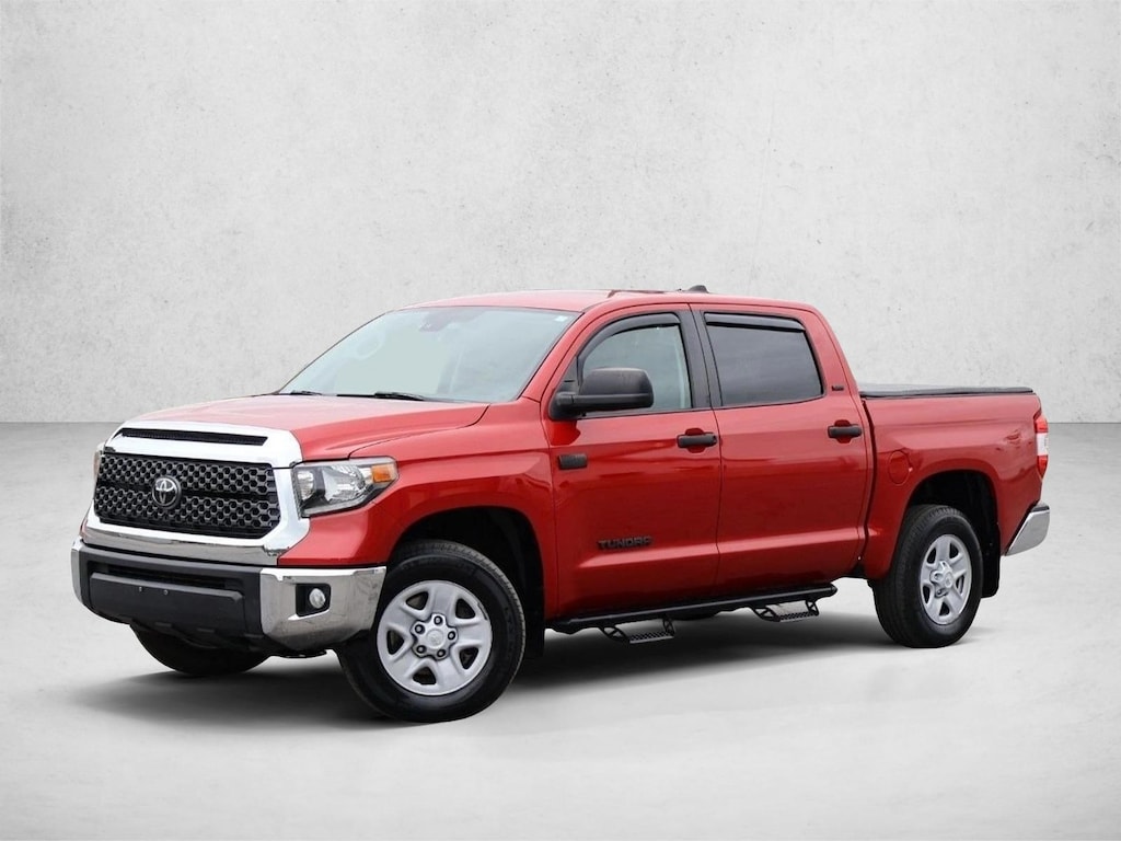 Used 2021 Toyota Tundra SR5 5.7L V8 Truck CrewMax