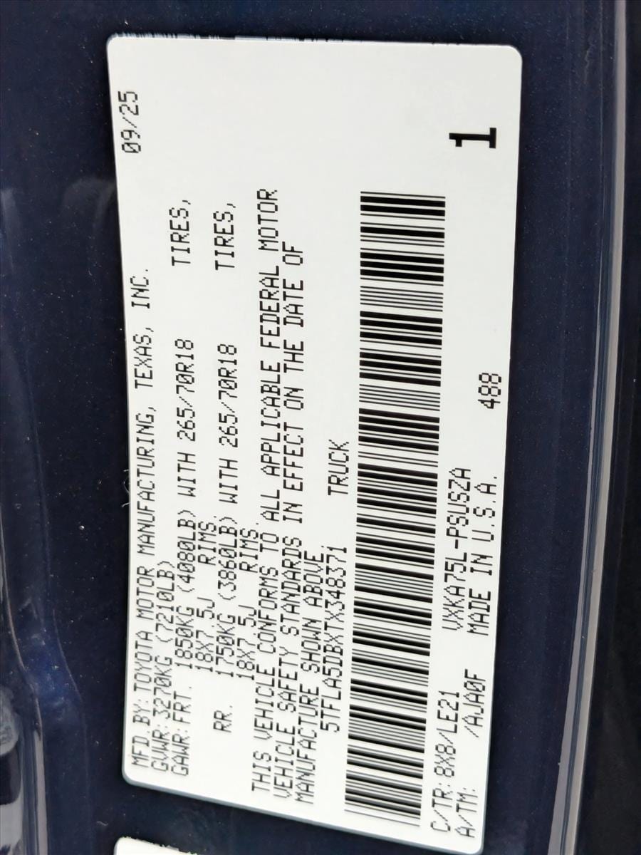 2026 Toyota Tundra SR5 - Photo 17