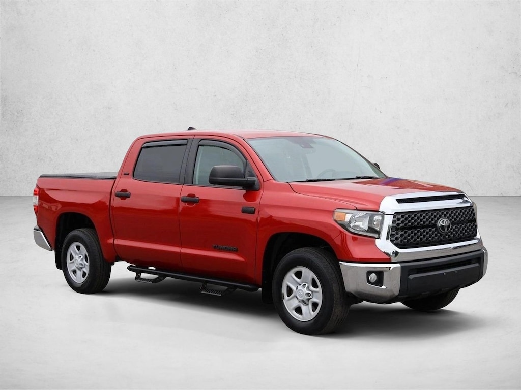 Used 2021 Toyota Tundra SR5 5.7L V8 Truck CrewMax
