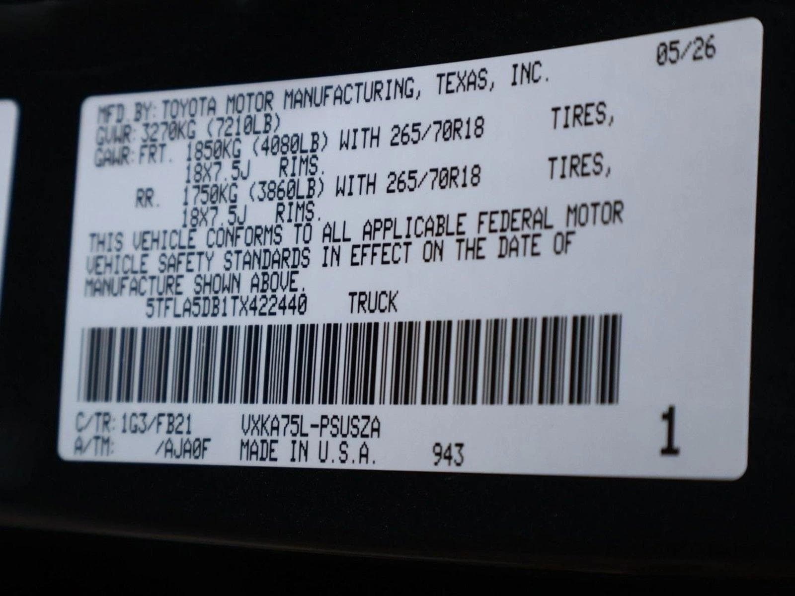 2026 Toyota Tundra SR5 - Photo 17