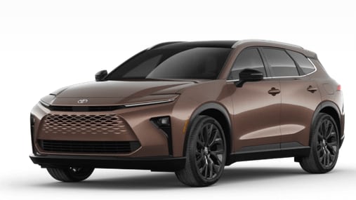 Learn about the Toyota Crown Signia exterior color options Toyota Crown Signia in Bronze Age