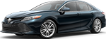 Galactic Aqua Mica 2018 Toyota Camry XLE V6