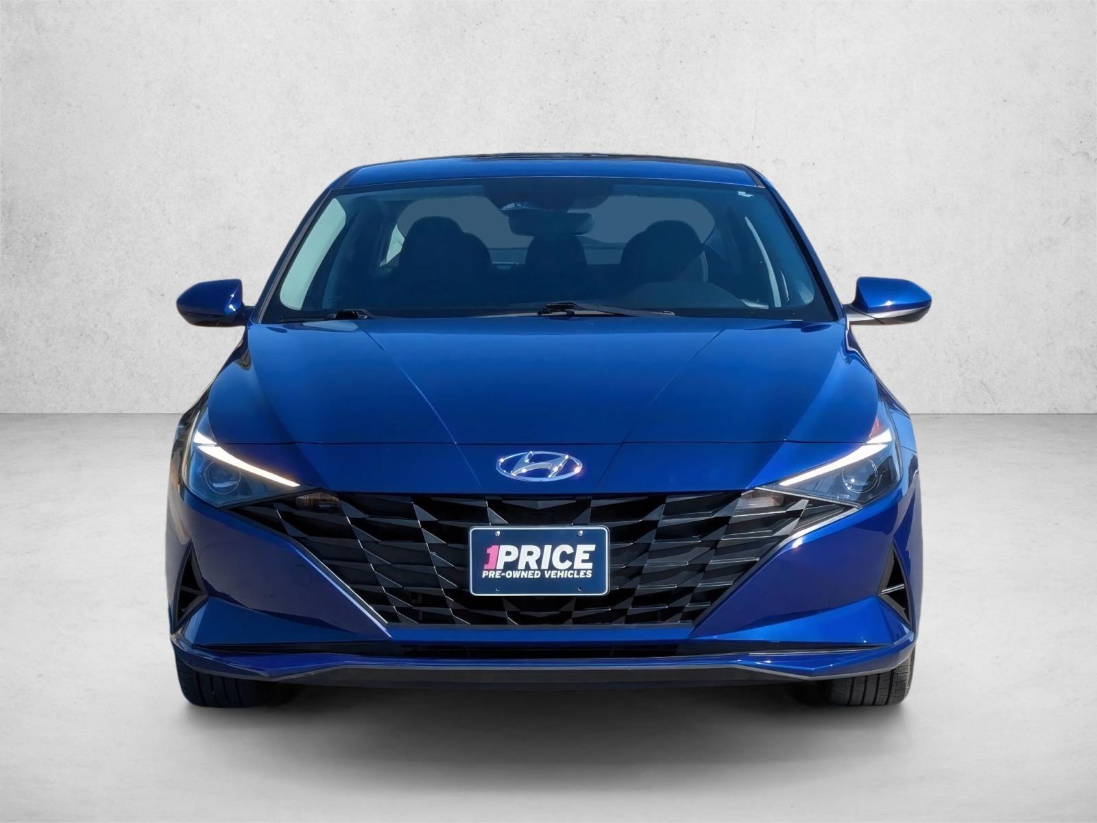 2022 Hyundai Elantra Hybrid Blue photo 2