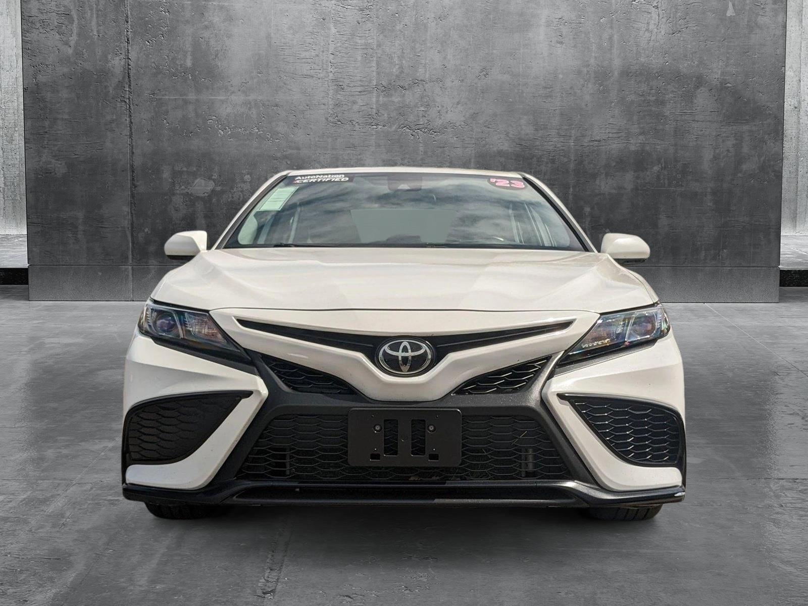 Used 2023 Toyota Camry SE with VIN 4T1G11AK4PU724628 for sale in Tempe, AZ