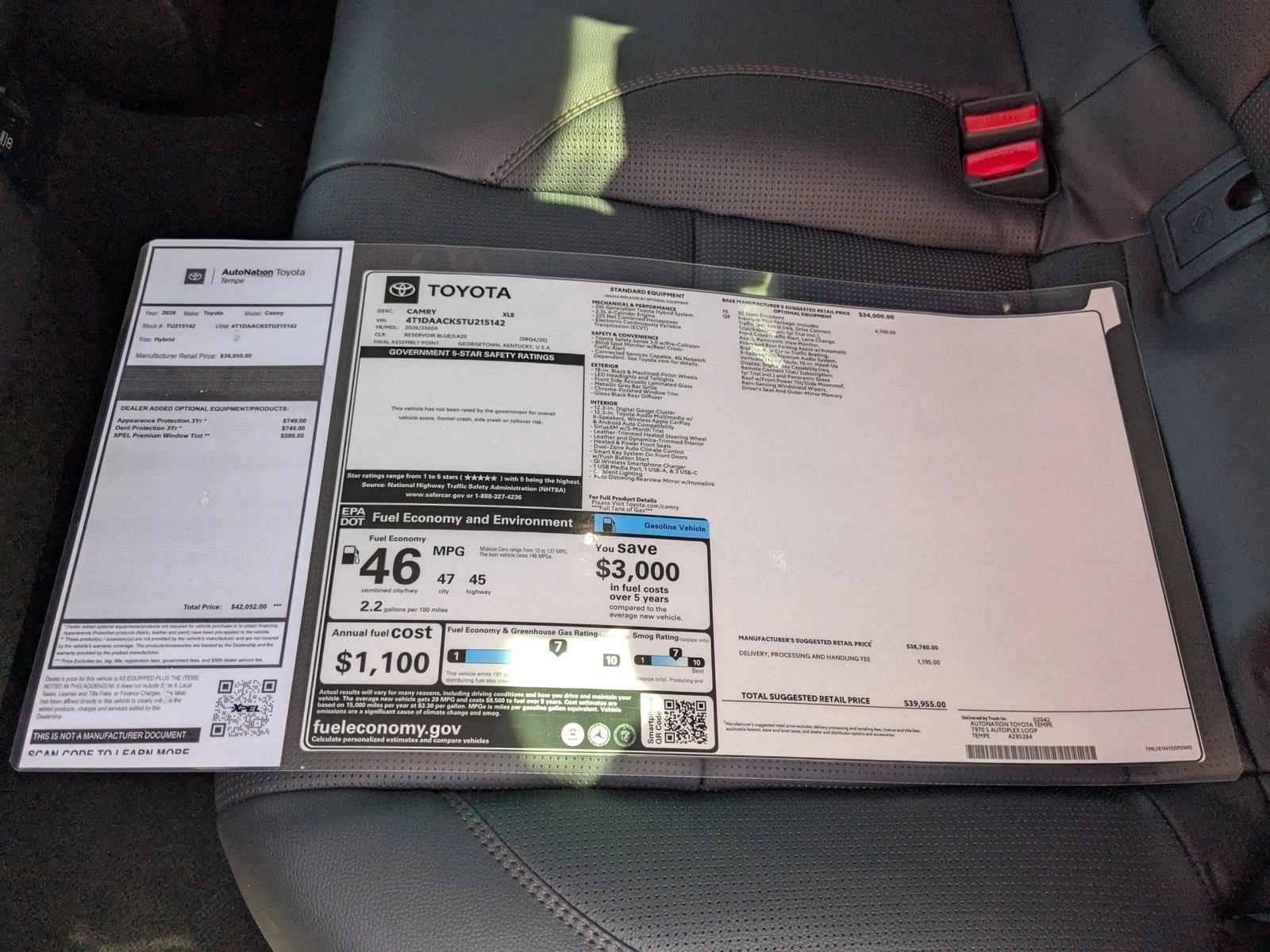 2026 Toyota Camry XLE - Photo 17