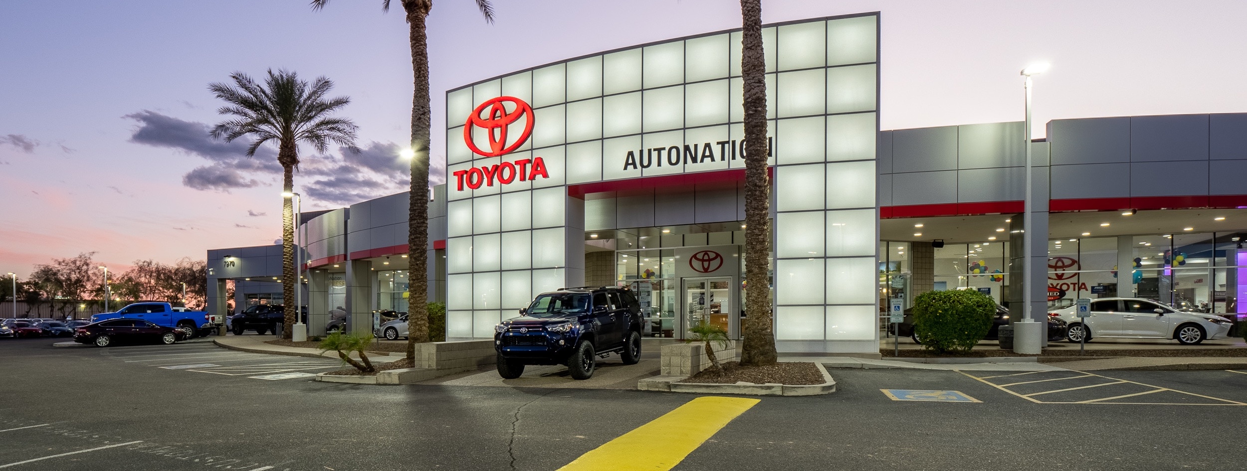 AutoNation Toyota Tempe dealership exterior