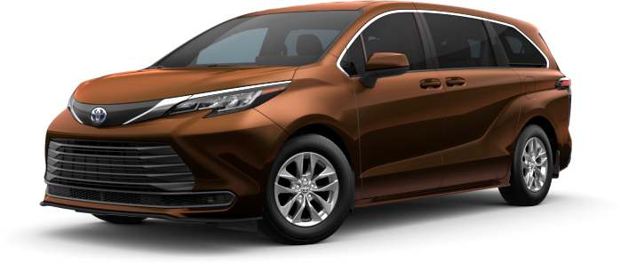 Toyota Sienna in Sunset Bronze Mica Toyota Sienna in Sunset Bronze Mica