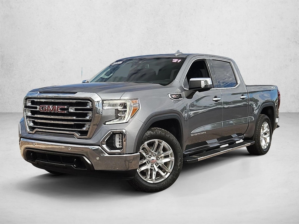 Used 2021 GMC Sierra 1500 SLT Truck Crew Cab