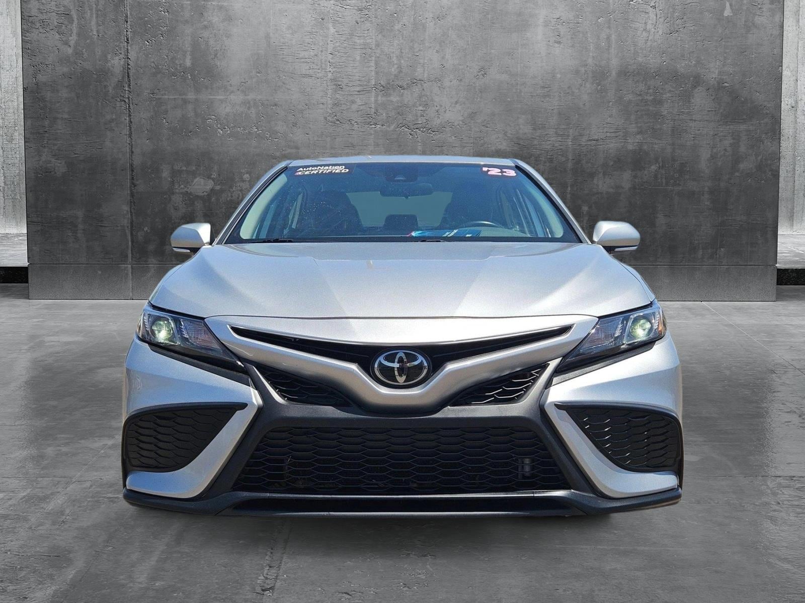 Used 2023 Toyota Camry SE with VIN 4T1G11AK1PU736266 for sale in Tempe, AZ