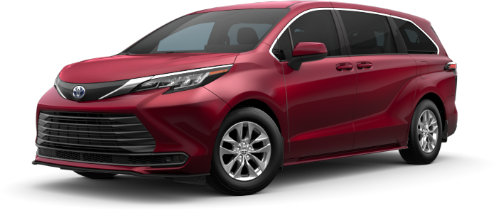 Toyota Sienna in Ruby Flare Pearl