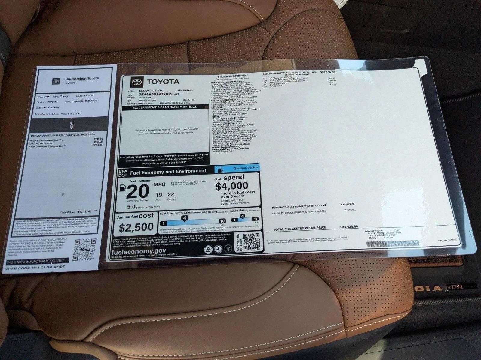 2026 Toyota Sequoia 1794 - Photo 17