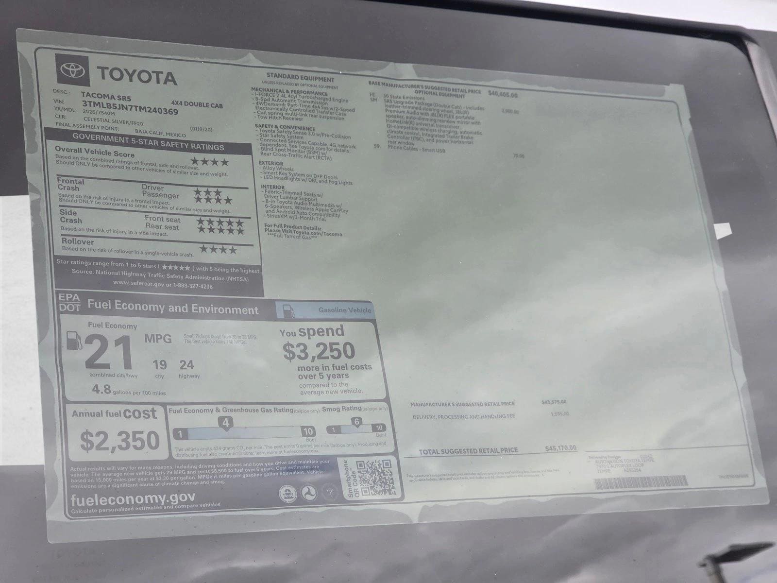2026 Toyota Tacoma SR5 - Photo 17