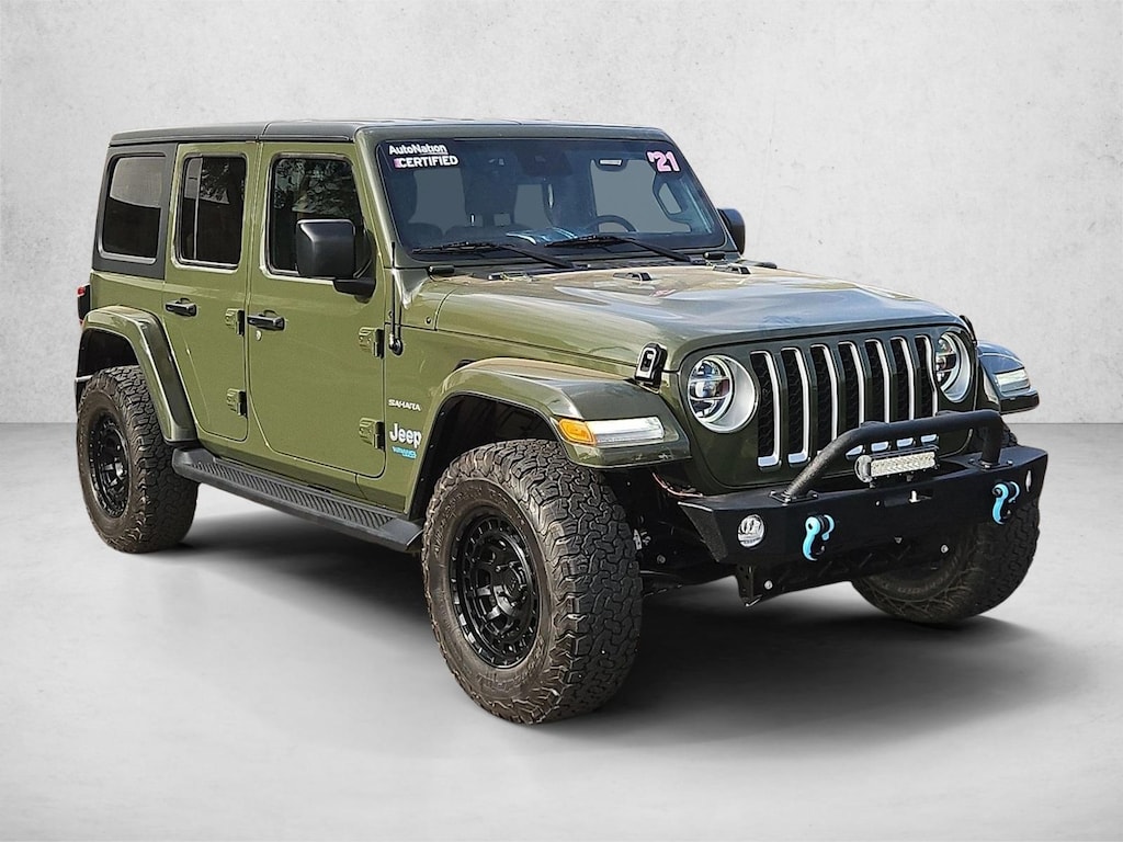 Used 2021 Jeep Wrangler 4xe Sahara SUV