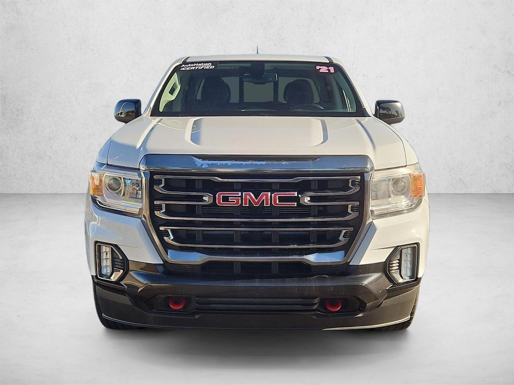 Used 2021 GMC Canyon AT4 w/Leather Truck Crew Cab